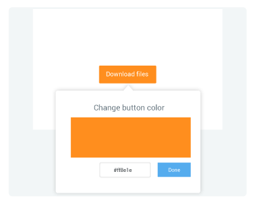 Change button colour